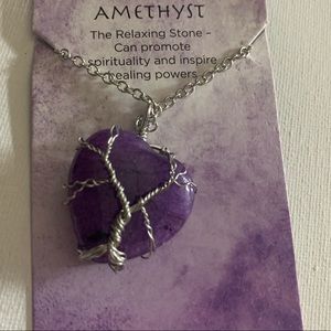 Amethyst necklace